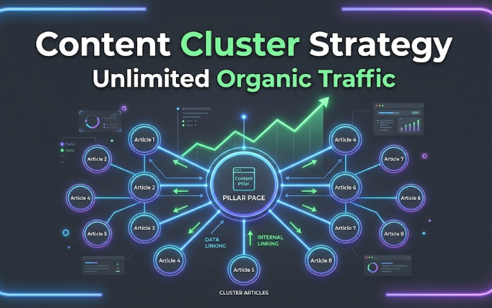 How to Build a Content Cluster for Unlimited Organic Traffic (2026 Guide)